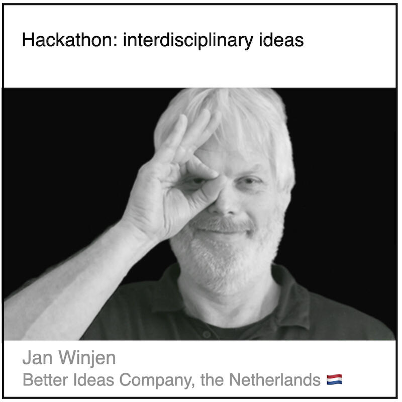 Express 2(3) Jan Winjen Download PDF: Hackathon: interdisciplinary ideas by Jan Winjen (Better Ideas Company, the Netherlands).