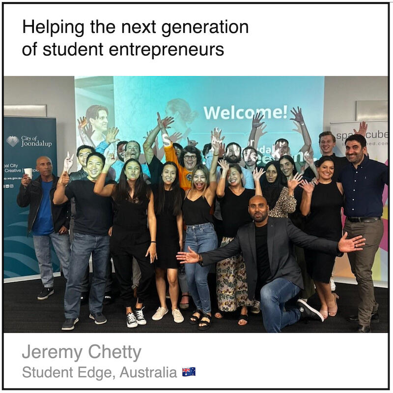 Express 7(1) Jeremy Chetty Download PDF: Helping the next generation of student entrepreneurs by Jeremy Chetty (Student Edge, Australia).